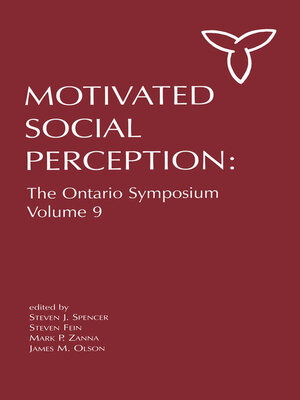 cover image of Motivated Social Perception